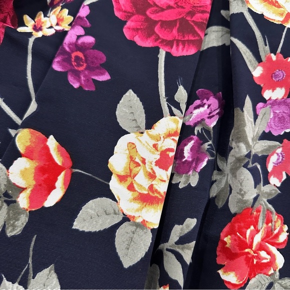 Anthropologie Moulinette Soeurs Split Print Striped & Floral Dress - Picture 7 of 10